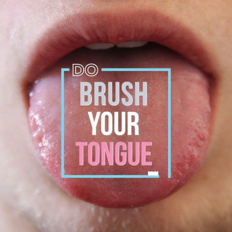 Brush your tongue Sri Vinayaga Dental Clinic